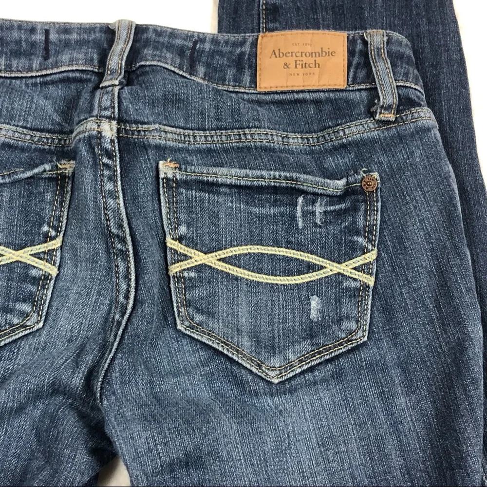 Abercrombie & Fitch Blue Jeans waist 25 - Picture 15 of 16